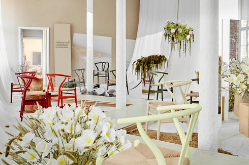 CH24 Wishbone CHair / Hollyhock